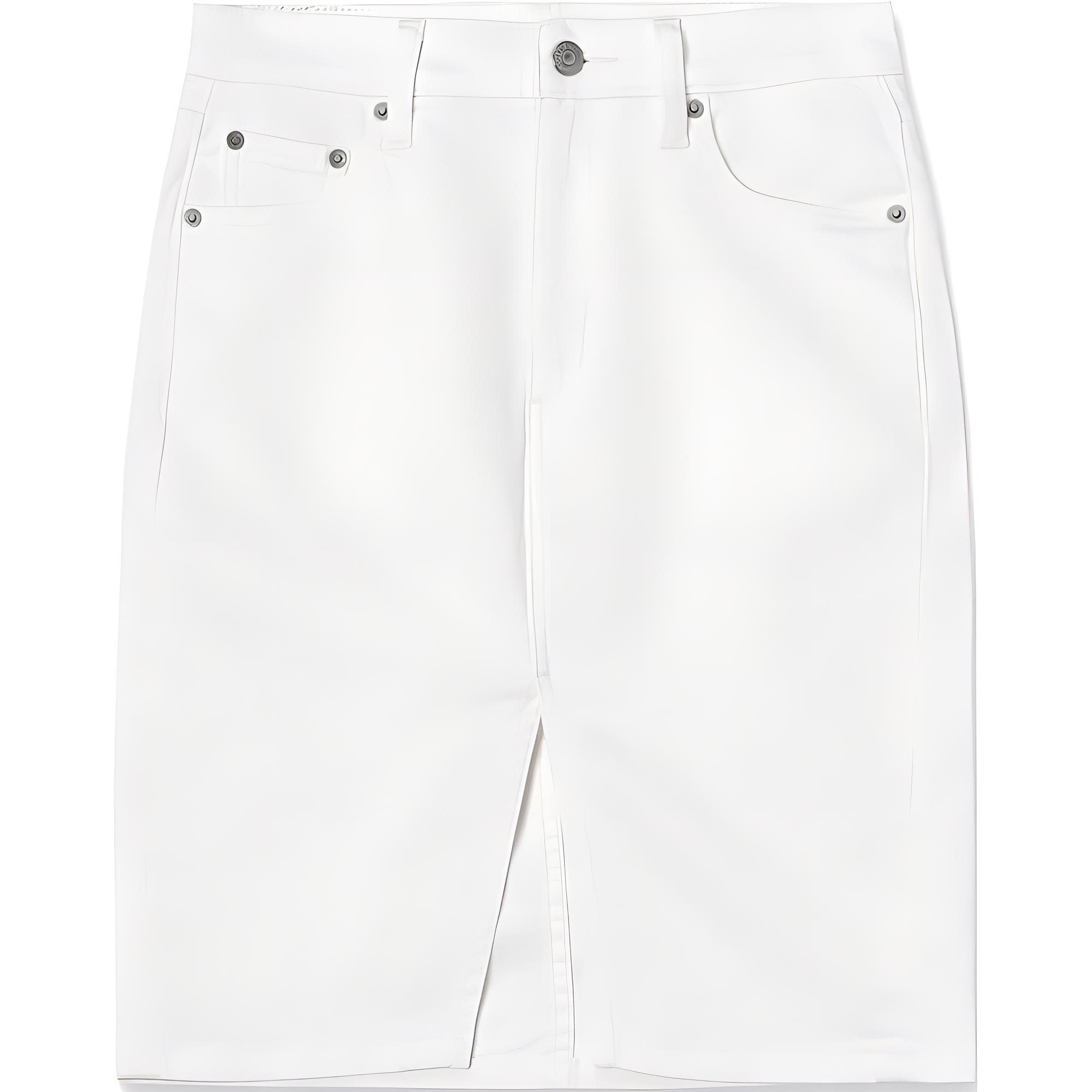 

Levis SS24 летняя коллекция джинсовые шорты-юбки Women's White