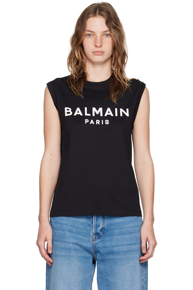 

Футболка Balmain Paris Balmain, мультиколор