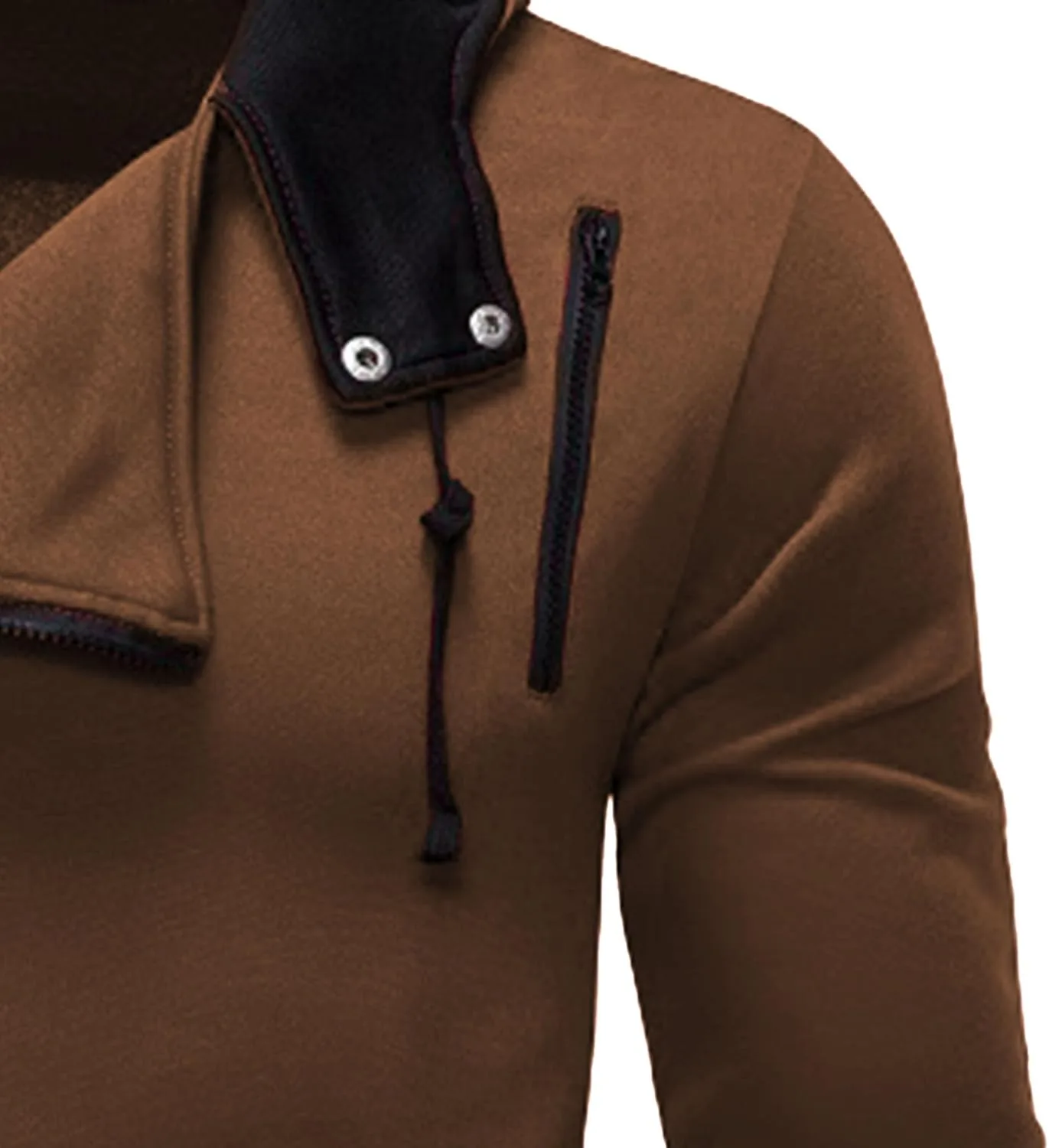 Мужской худи с диагональной молнией Heavyweight Full Zip — фото 4