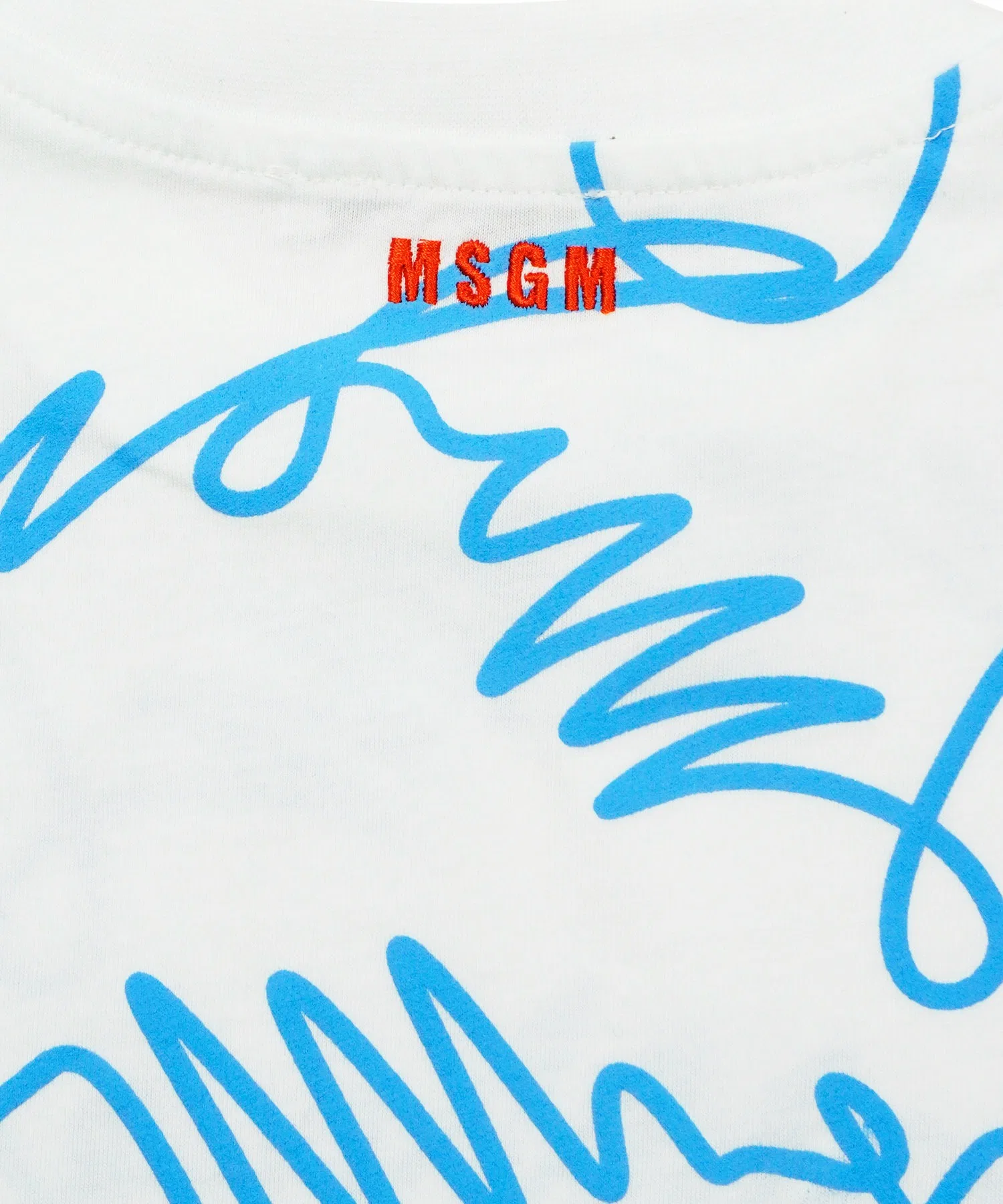 Детская футболка MSGM KIDS с вышивкой логотипа — фото 3