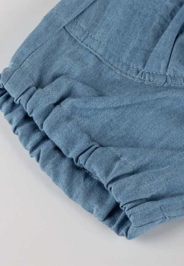 Саванные шорты из шамбре Sigikid, Helles Denimblau — фото 4