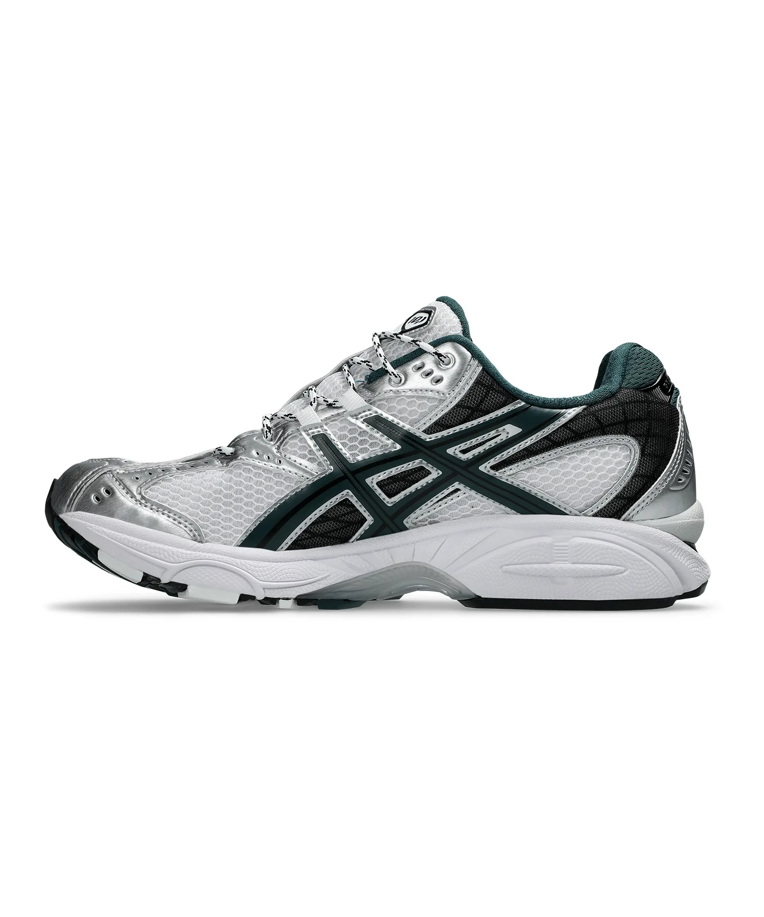 Унисекс кроссовки для бега GEL-NIMBUS 10.1 ASICS белые с зелёным — фото 4