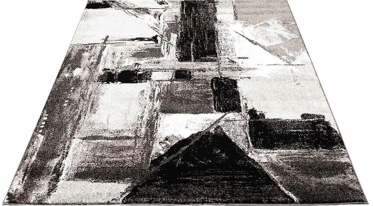 

Ковер Carpet City "Мода 1134", прямоугольный, короткий ворс, гостиная 160х225 см, серый