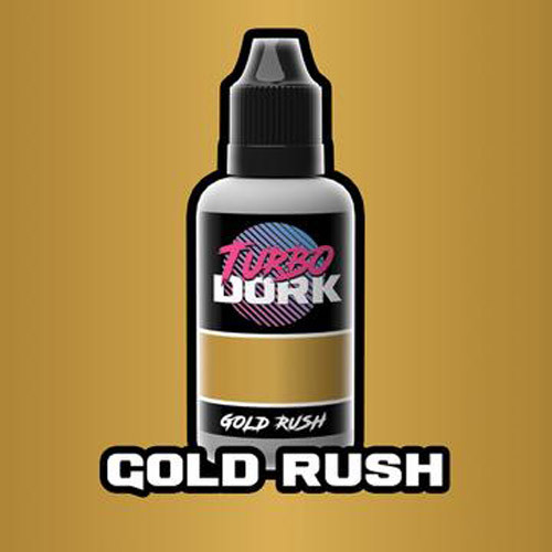 

Аксессуары Turbo Dork Metallic Acrylic Paint: Gold Rush (20ml)