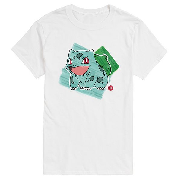 

Мужская футболка с принтом Pokémon Bulbasaur Licensed Character