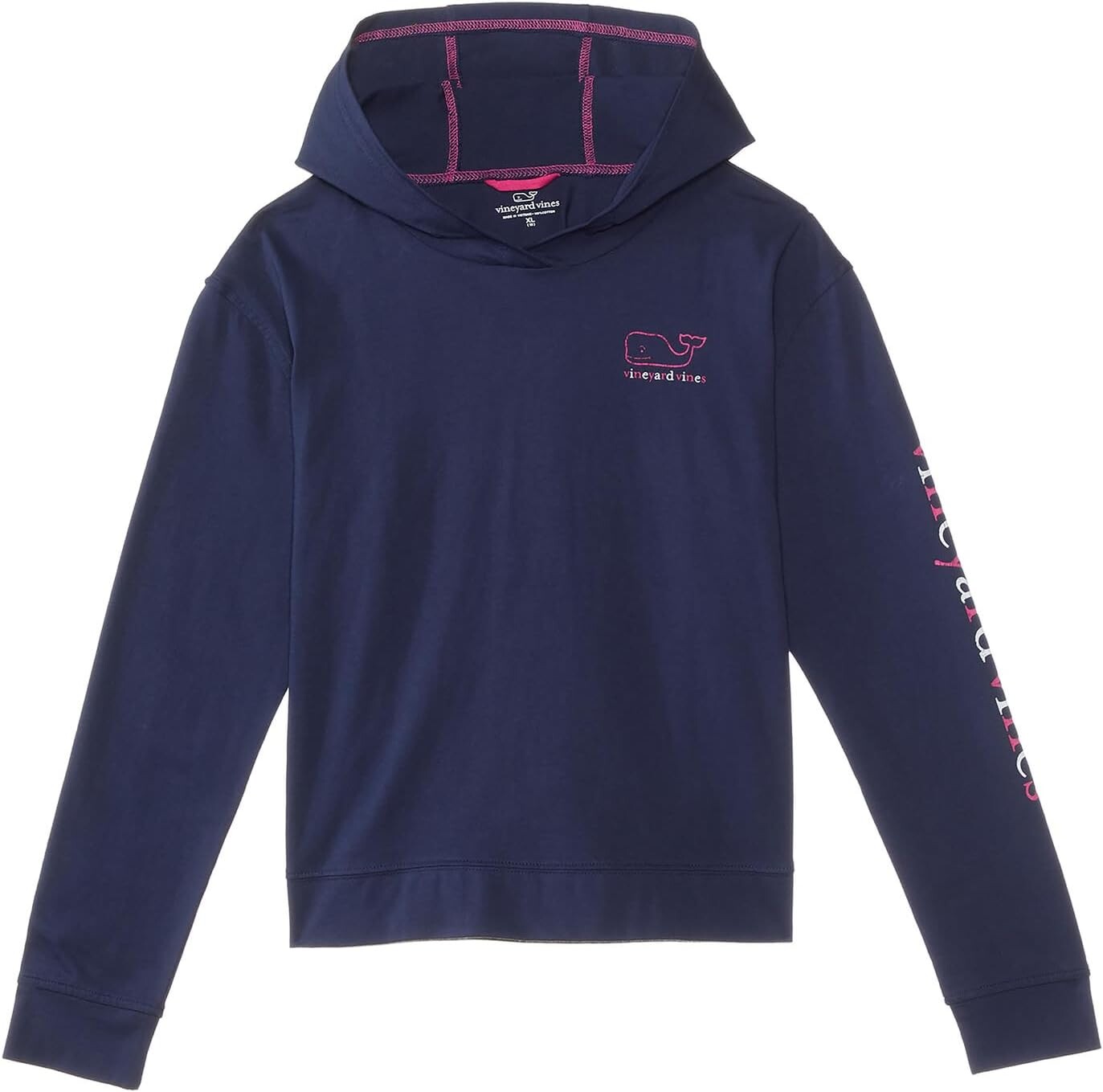 

Худи Vineyard Vines Graphic Hoodie Long Sleeve T, цвет Nautical Navy