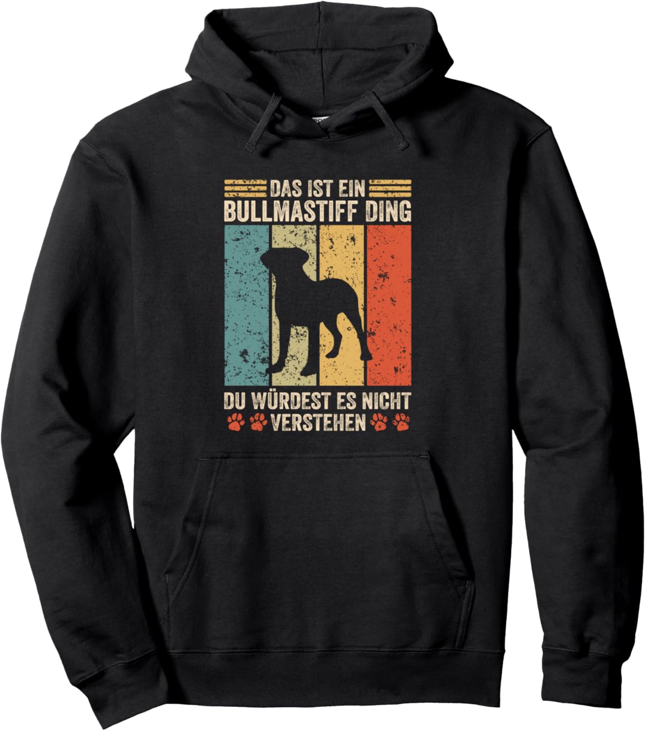 

Толстовка Das ist ein Bullmastiff Ding That'S A Bullmastiff Thing., черный