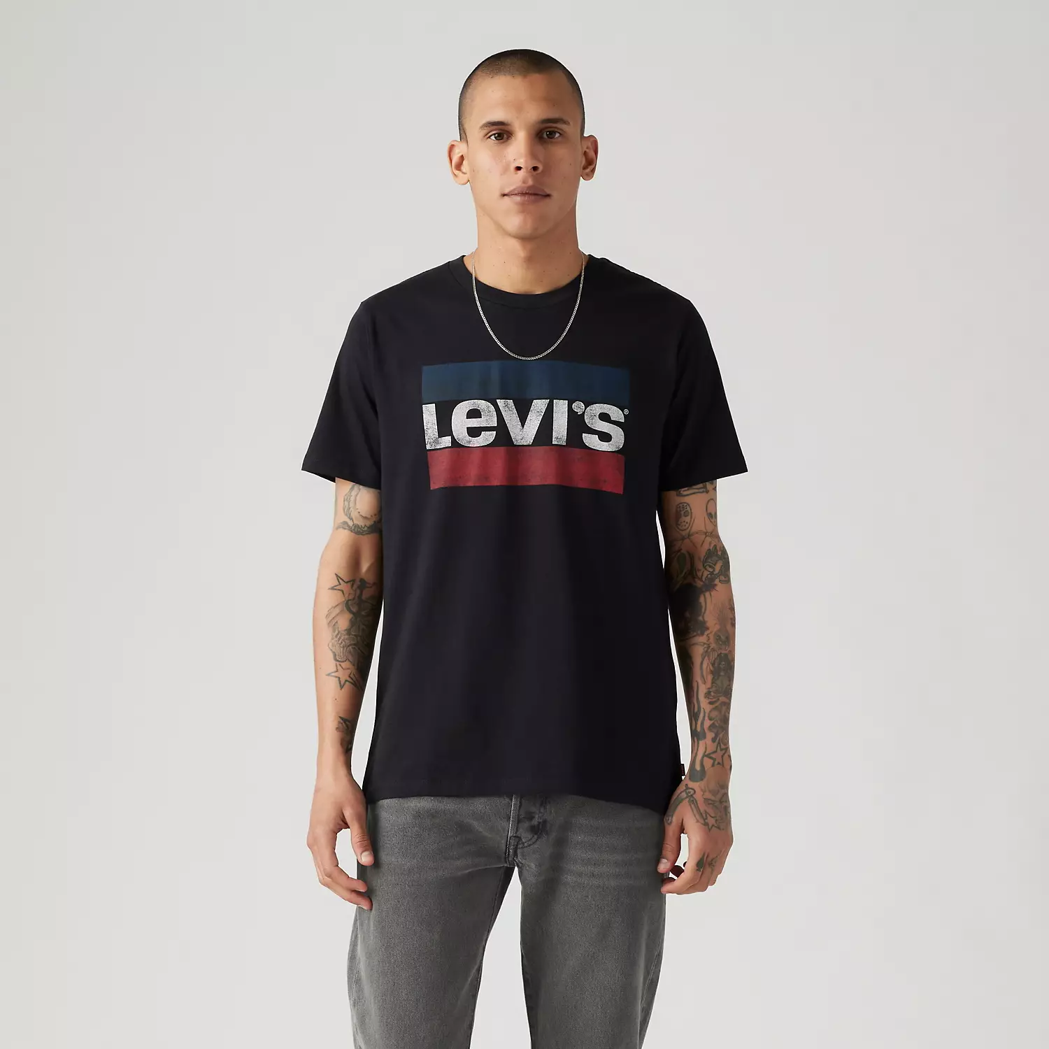 

Футболка с логотипом levi's Sportswear, черный