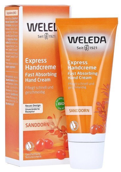 

Weleda, Крем для рук с облепиховым и кунжутным маслом, 50 мл