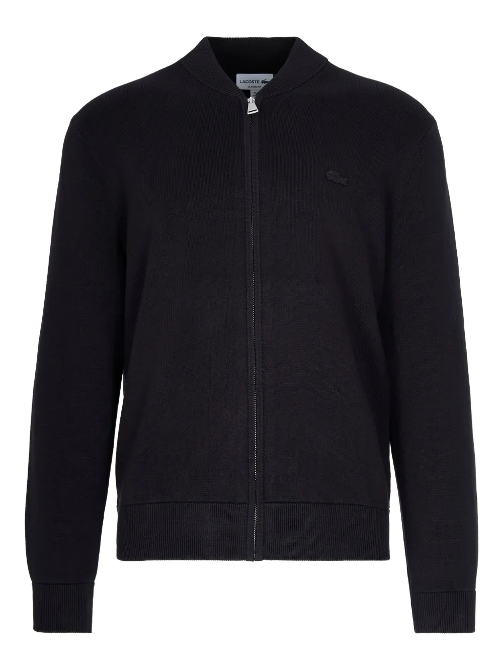

Кардиган на молнии с логотипом Lacoste, черный