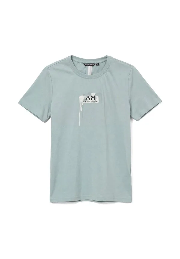 Футболка с принтом Antony Morato, Light Blue — фото 3