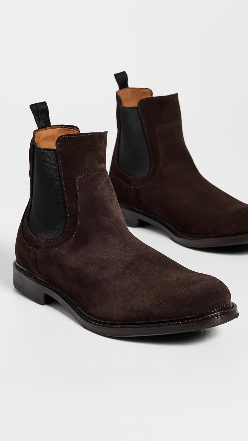 Мужские модные ботинки Allen Edmonds Tanner, шоколадный — фото 4