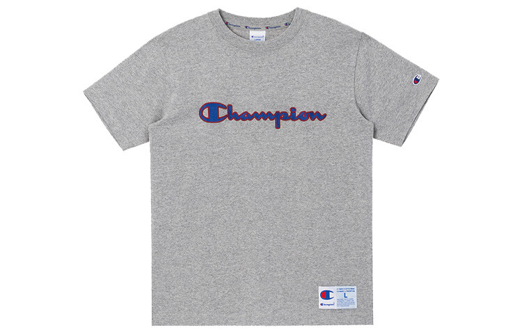 

Футболка Japanese Line унисекс светло-серая Champion, серый