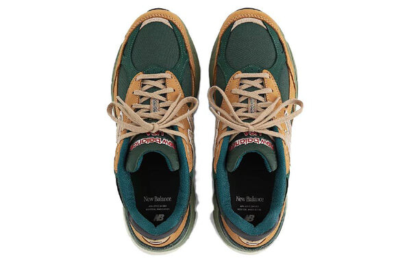 Кроссовки teddy santis x 990v3 сделано в сша New Balance, коричневый — фото 4