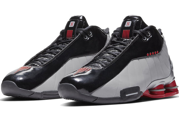 Кроссовки Shox BB4 Nike, черный — фото 3