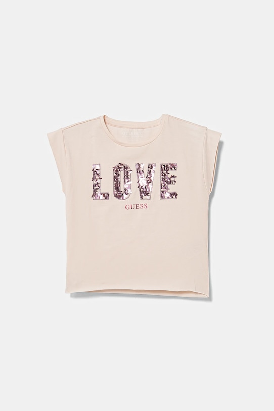 

Детская футболка Guess, розовый