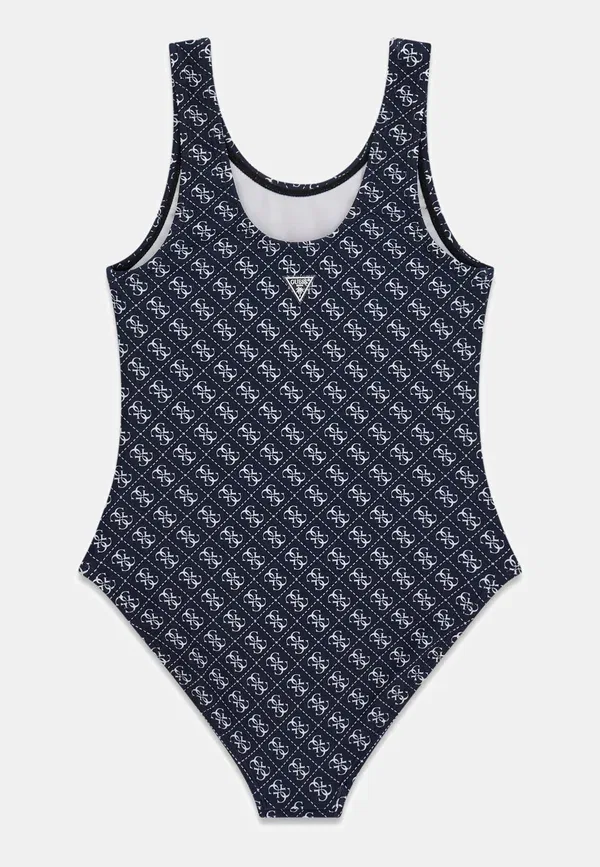 Купальник Guess 4G Logo Swimsuit, разноцветный с синим фоном — фото 2