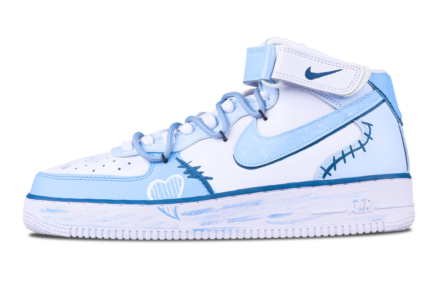 

Мужские кроссовки для скейтбординга Nike Air Force 1, Sky Blue