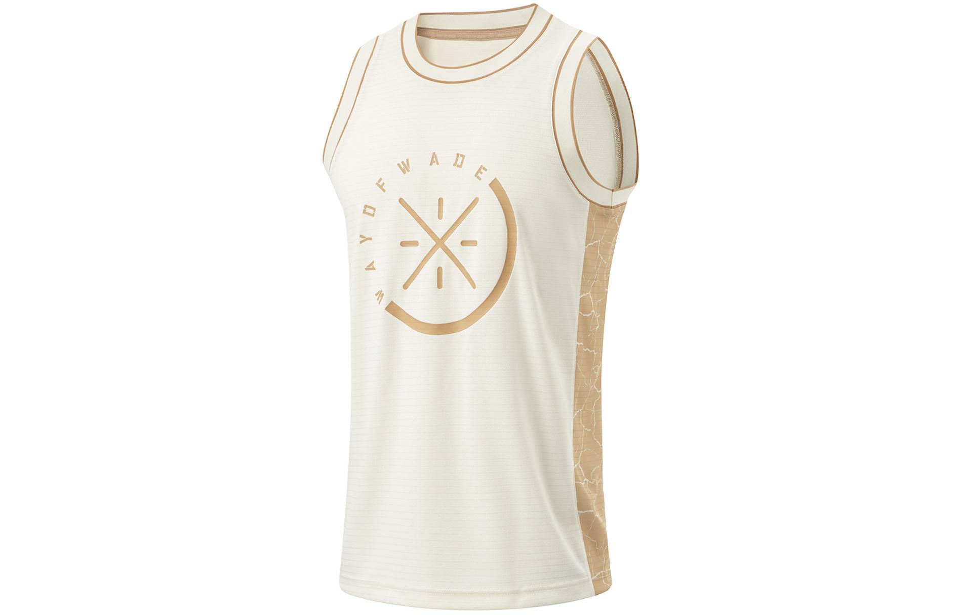 

Лининг баскетбольная майка мужская экрю