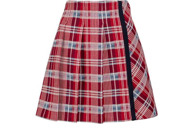 

Повседневная короткая юбка женская красная PINKO