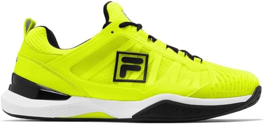 Мужские кроссовки Fila Speedserve Energized, белый/черный/желтый — фото 2