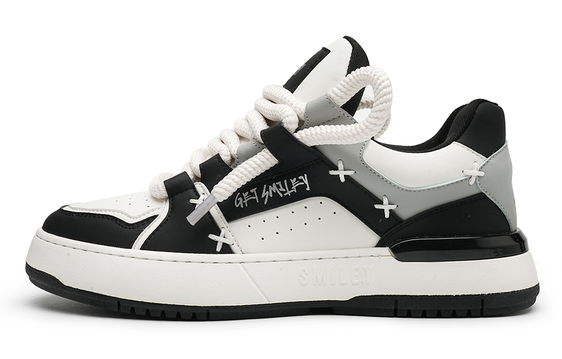 

Кроссовки France Smiley Face All-Season Stylish Skateboarding Shoes Men's, светло-зеленый