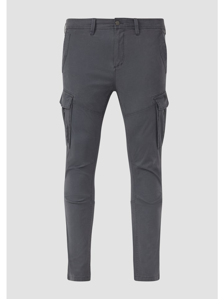 

Тканевые брюки s.Oliver, серый