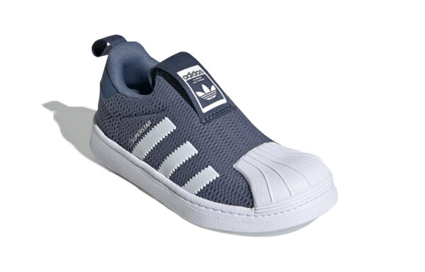 Кроссовки оригиналы superstar 360 c Adidas, синий — фото 3