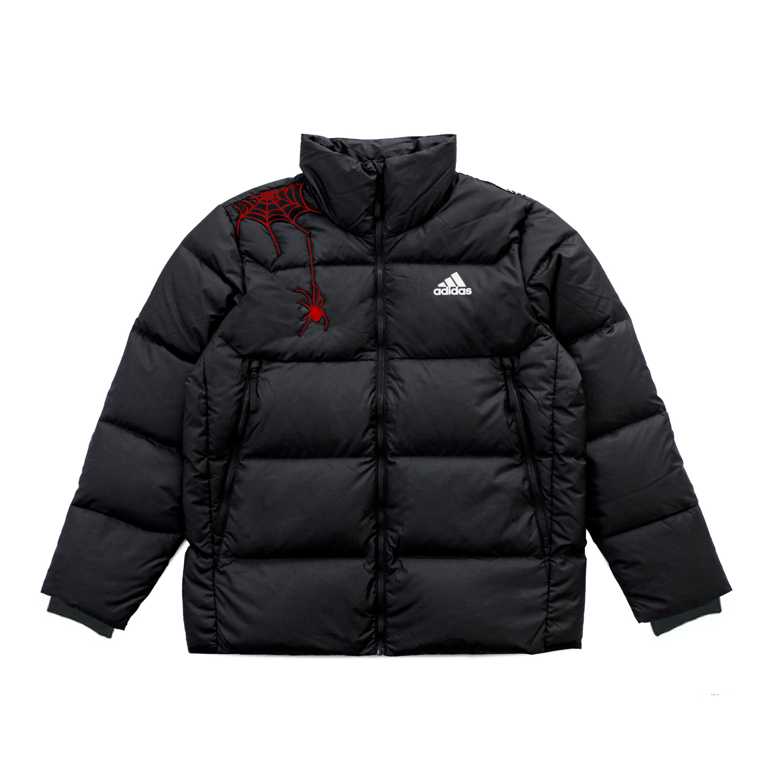 

Adidas Пуховик мужской черно-красный, Black Red