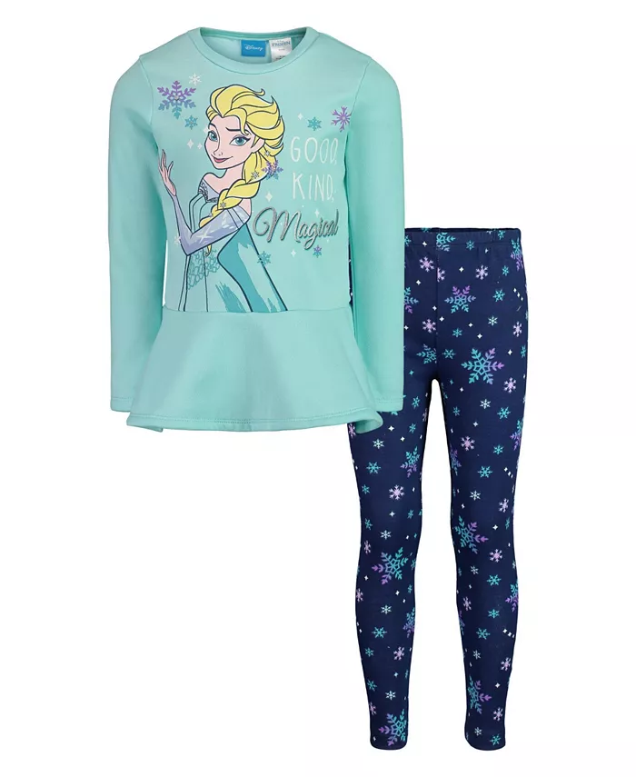 

Комплект худи и леггинсов Big Girls Disney Frozen, синий