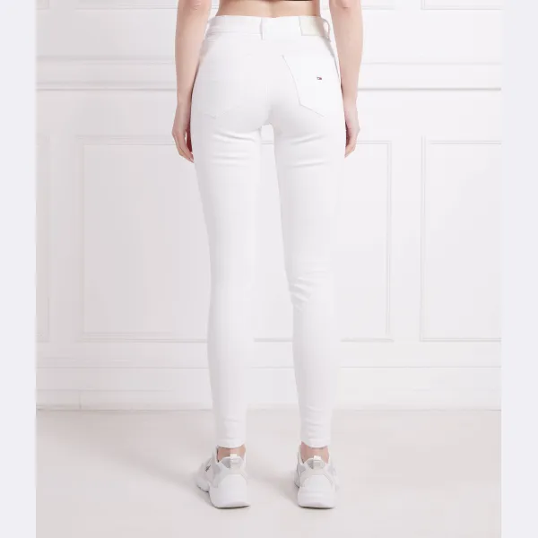 Джинсы скинни Tommy Hilfiger, белый — фото 2