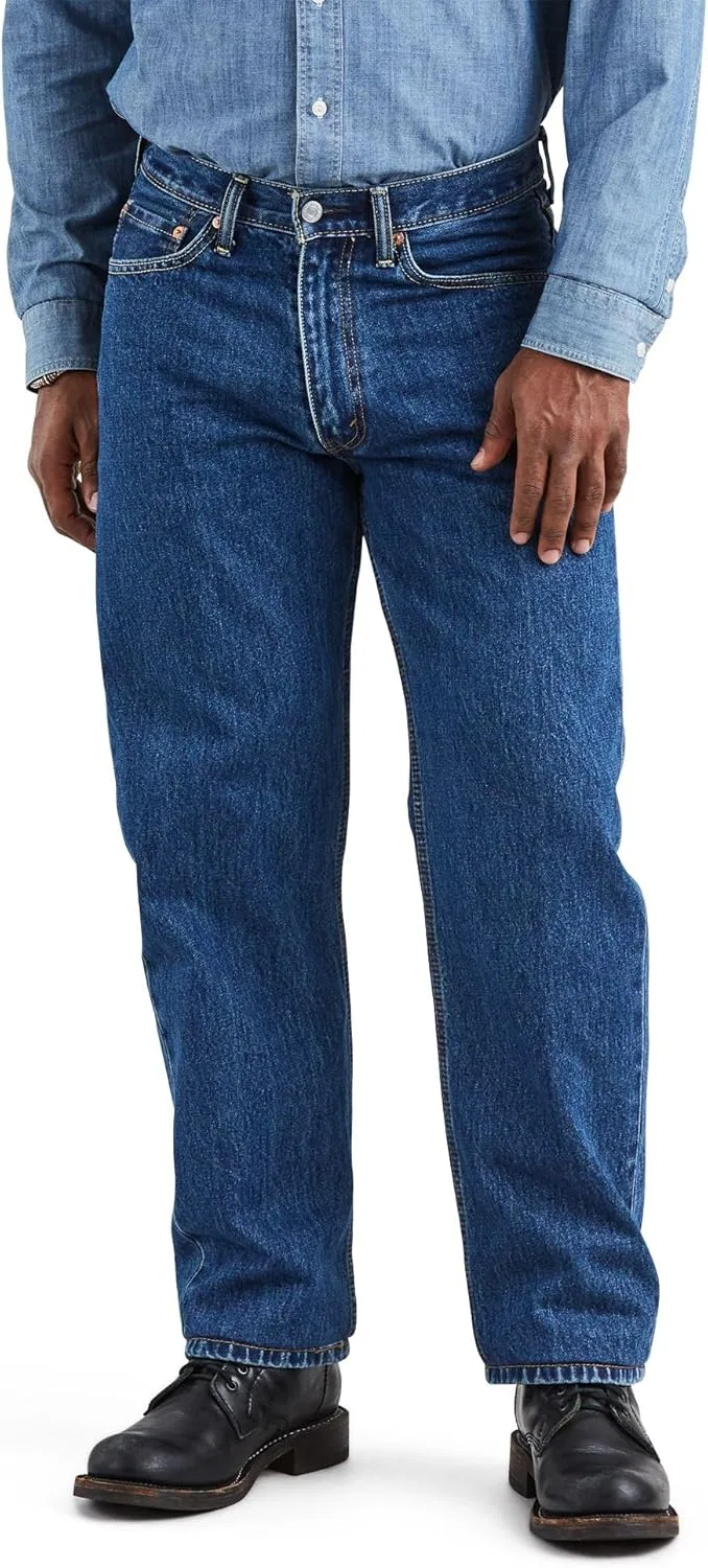 Джинсы Relaxed Fit Levi's, Темный каменный стирка