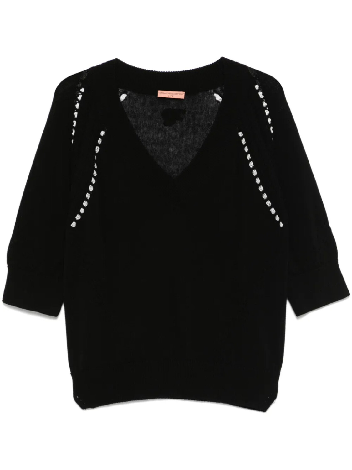 

Ermanno Scervino свитер с круглым вырезом, черный