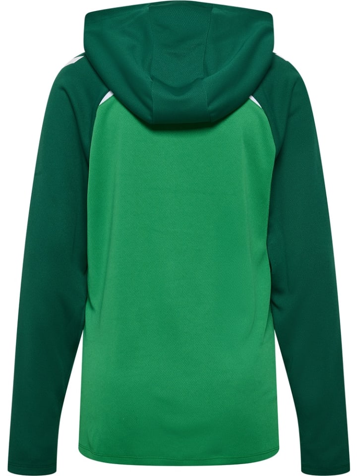 

Толстовка Lead 2.0 Zip Hoodie зеленого цвета Hummel