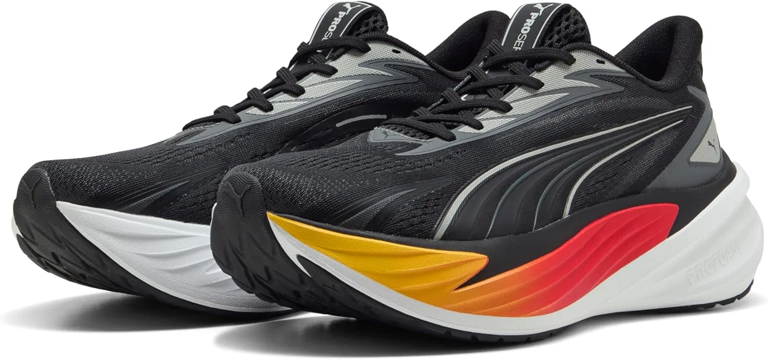 Кроссовки PUMA Maxima Pro, Puma Black Puma Red Yellow Sizzle Puma White — фото 2