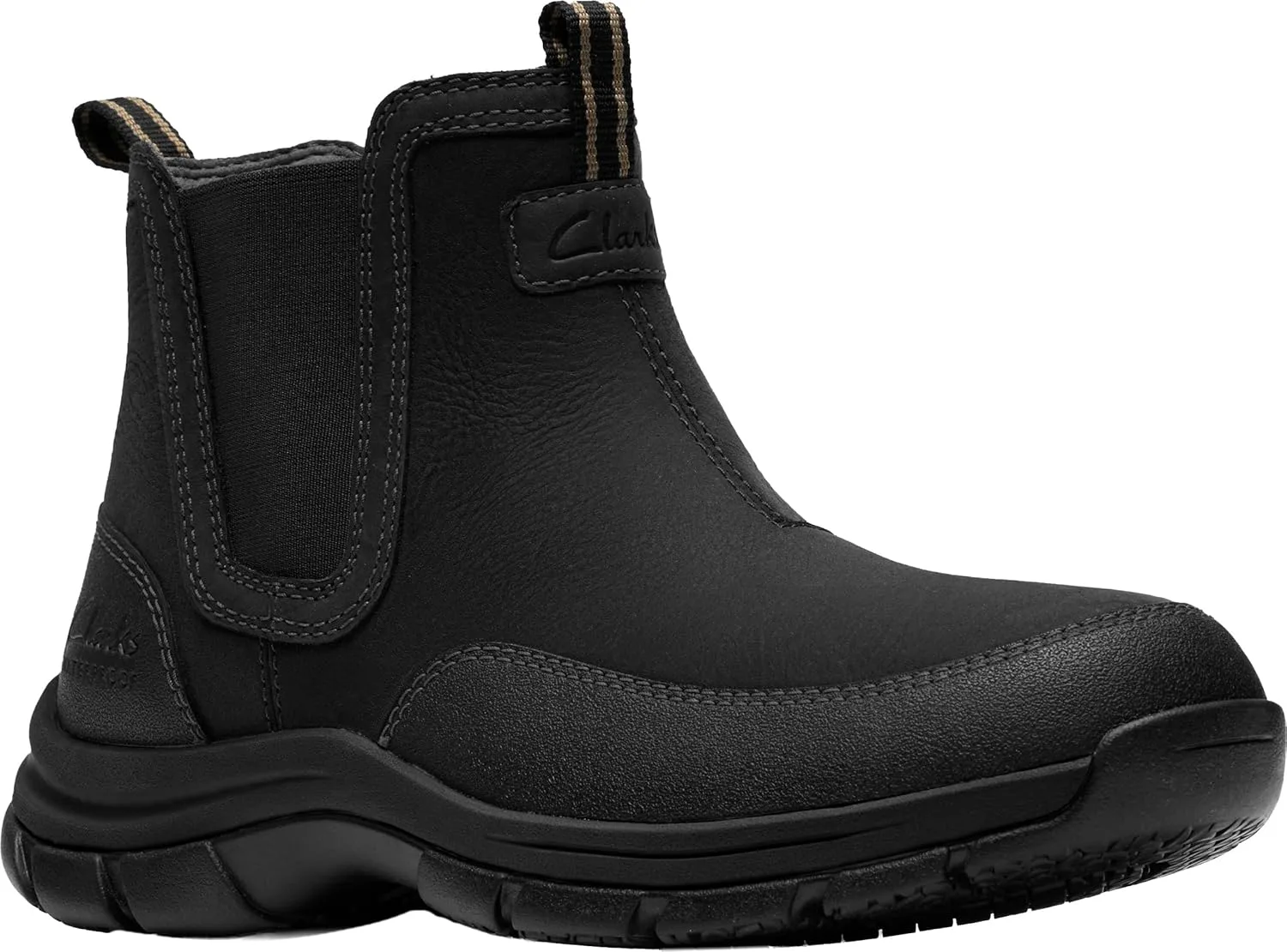 Ботинки челси Clarks Walpath Easy, черный