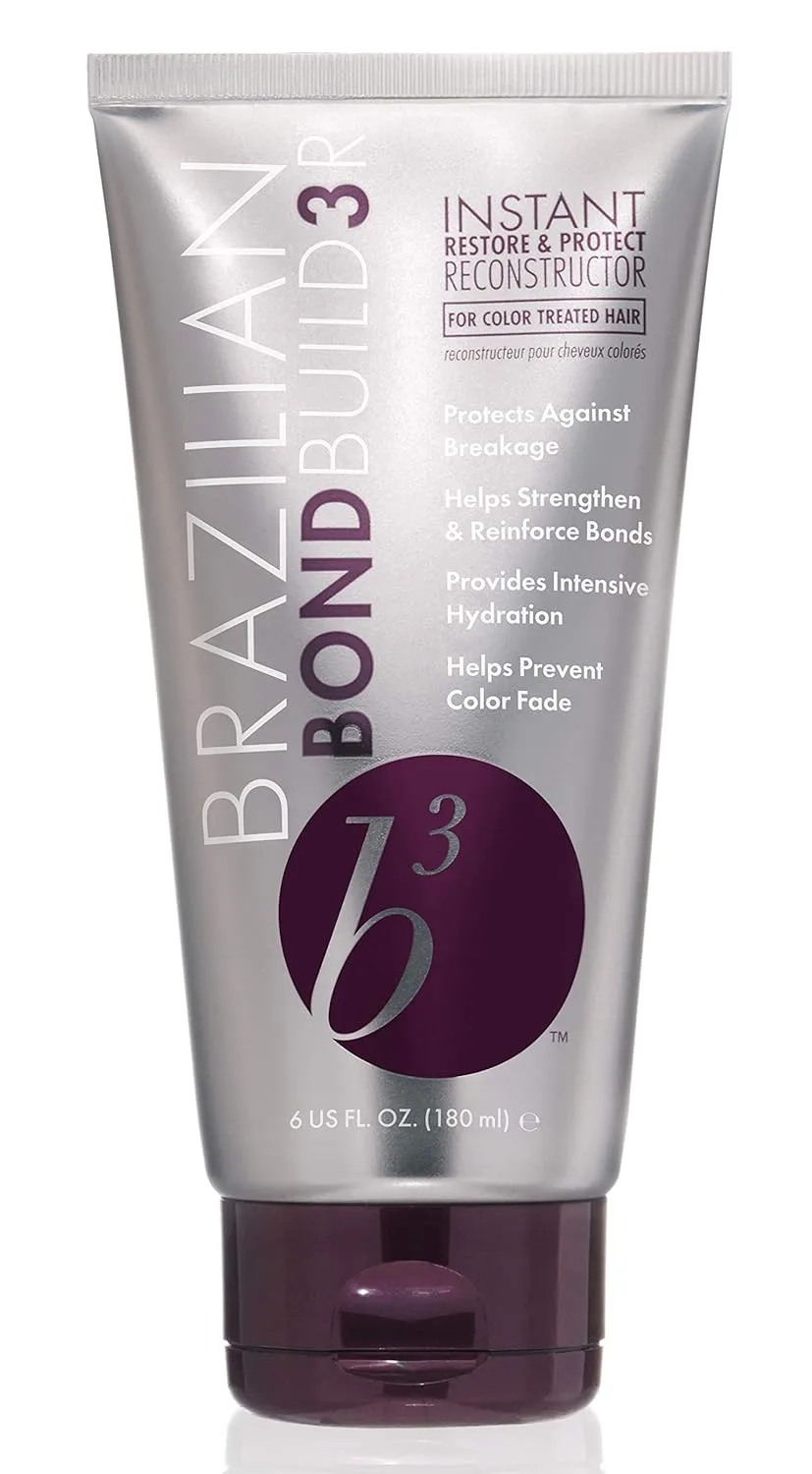 B3 Brazilian Bondbuilder Instant Restore & Protect Reconstructor, 6 Fl Oz (1 упаковка)