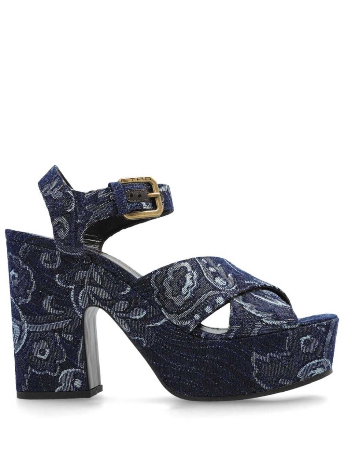 

Сандалии из денима ETRO, синий