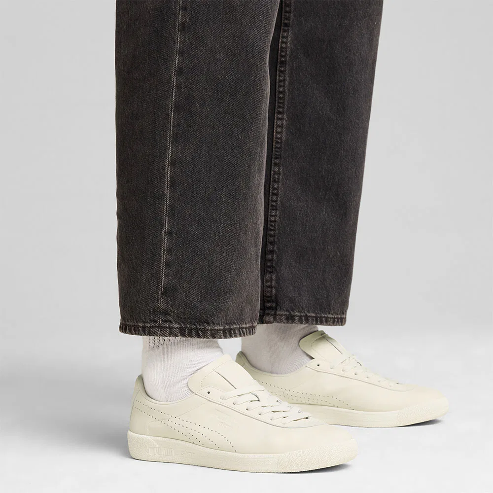 Мужские низкие кроссовки Star Tumbled Alpine Snow цвета айвори от Puma