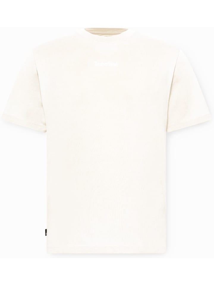 

Футболка бежевого цвета Timberland