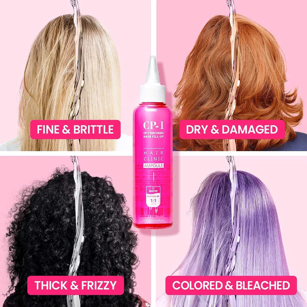 Маска-филлер для волос «3 Seconds Perfect Hair Fill-Up Ampoule» от CP-1 Cp-1 — фото 4