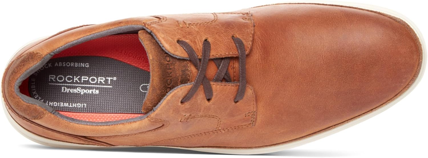 Мужские оксфорды Rockport Dressports 2 Go с цельной носовой частью — фото 3