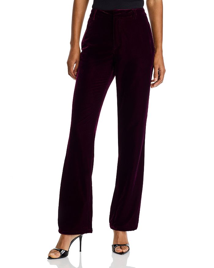 

Прямые брюки Mercer Velvet STEVE MADDEN, фиолетовый