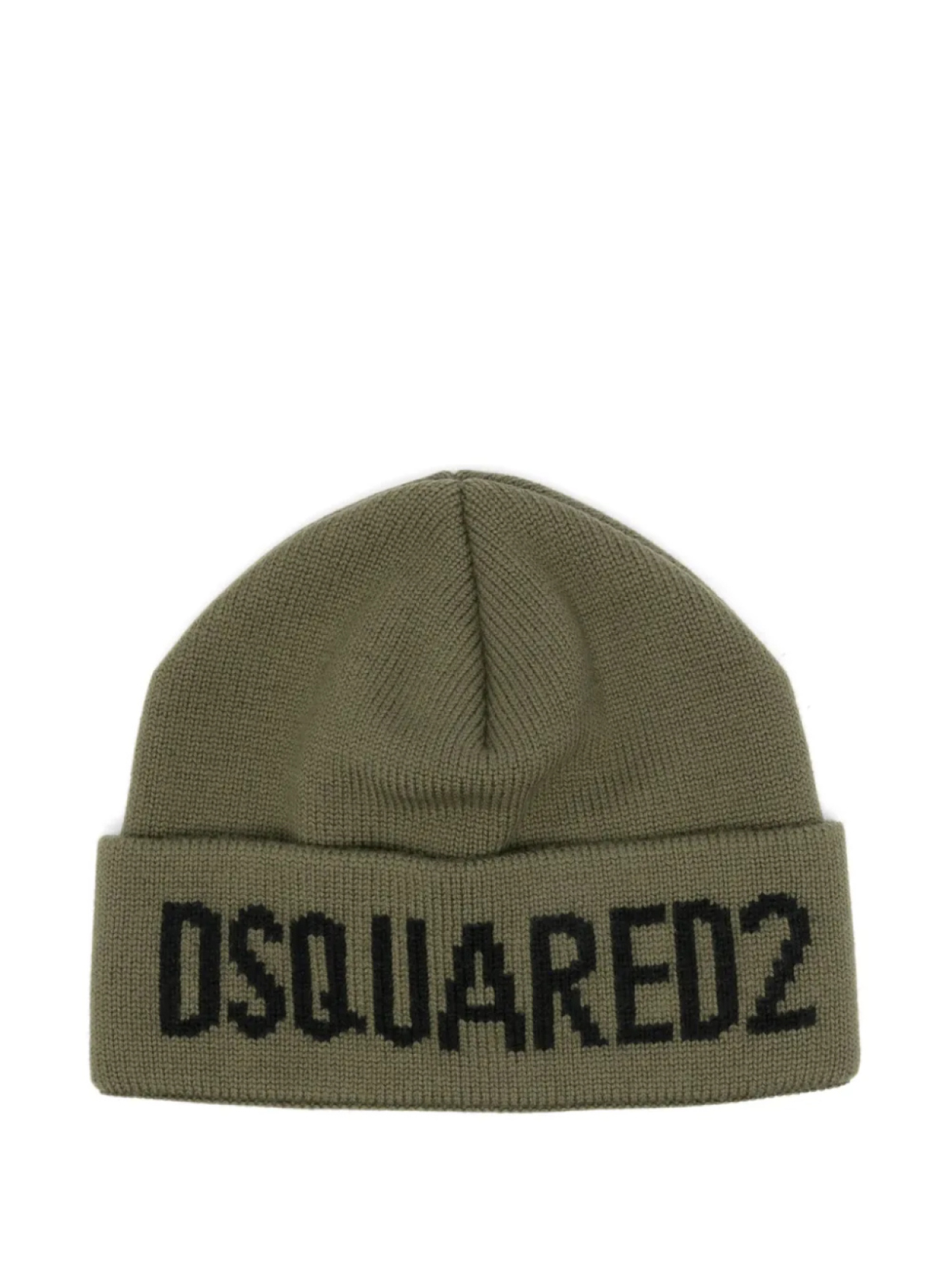 

Шерстяная шапка-бини DSQUARED2, зеленый