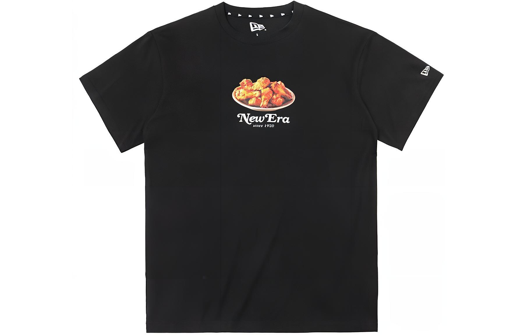 

New Era Футболка унисекс черная