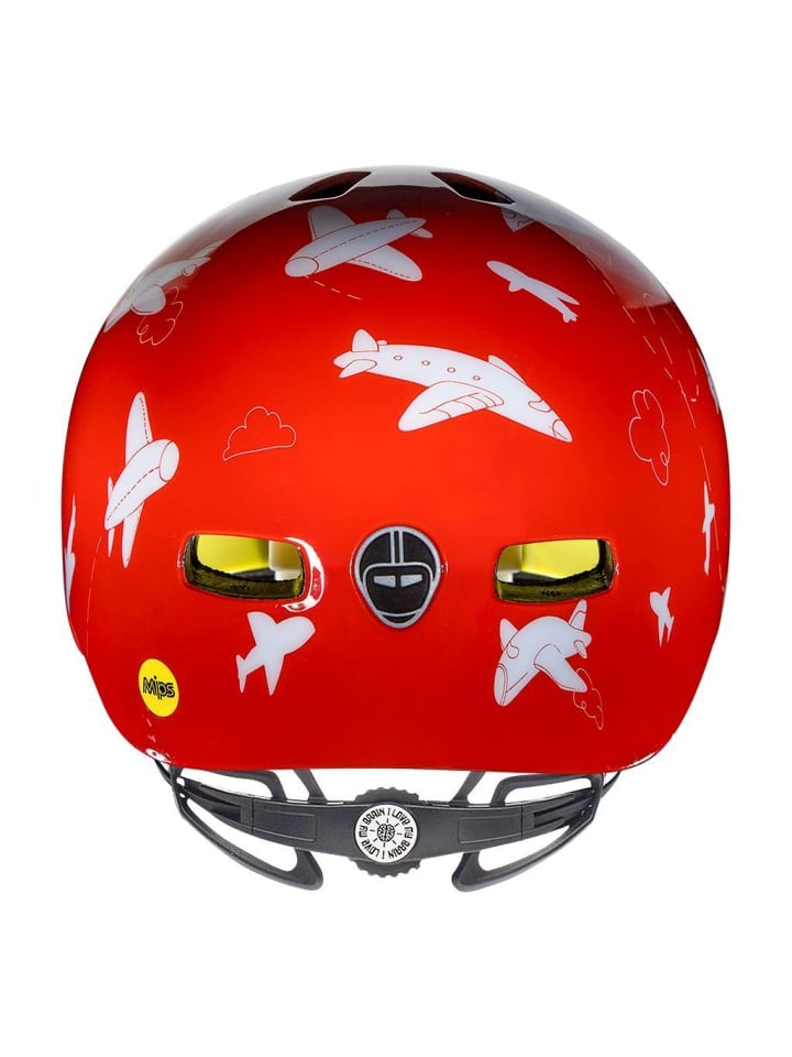 

Nutcase Детский велосипедный шлем Baby Nutty красного цвета