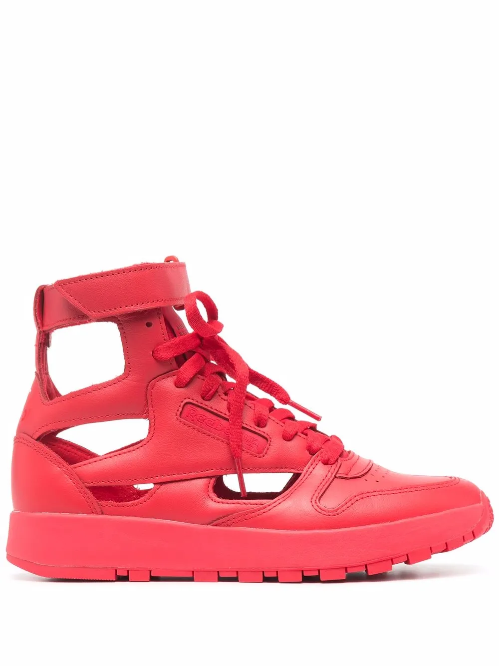 

Высокие кроссовки Classic Tabi из коллаборации с Reebok MAISON MARGIELA, красный