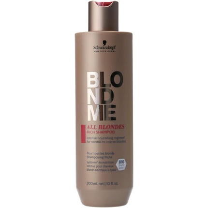 

Профессиональный шампунь Blondme All Blondes Rich, 300 мл, Schwarzkopf