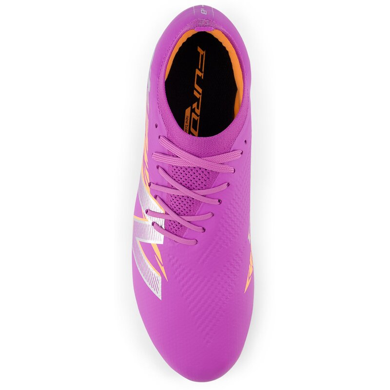 Футбольные бутсы Furon Pro FG V8 New Balance, фиолетовый — фото 3