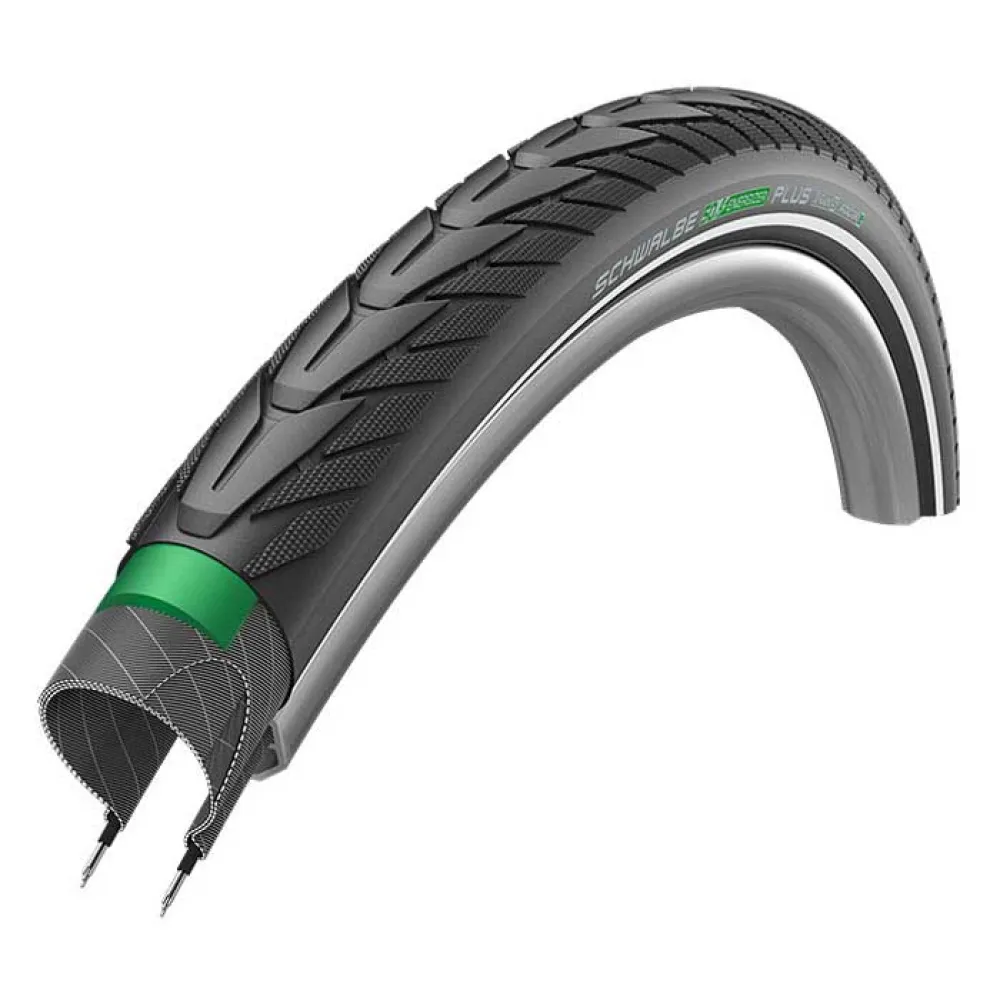 

Городская шина Schwalbe Energizer Plus Addix E Green Guard Twinskin 28´´ x 47, черный